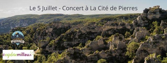Concert en Plein Air à La Cité de Pierres – 5 Juillet 2022